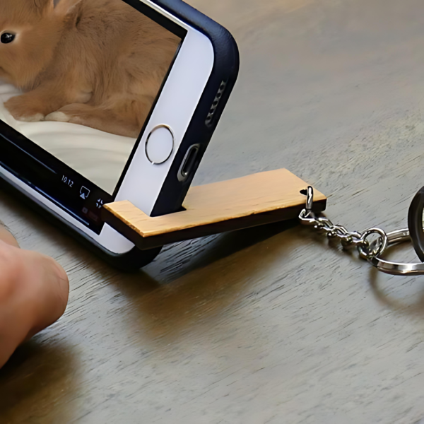 Multipurpose Wooden Keychains - Image 2