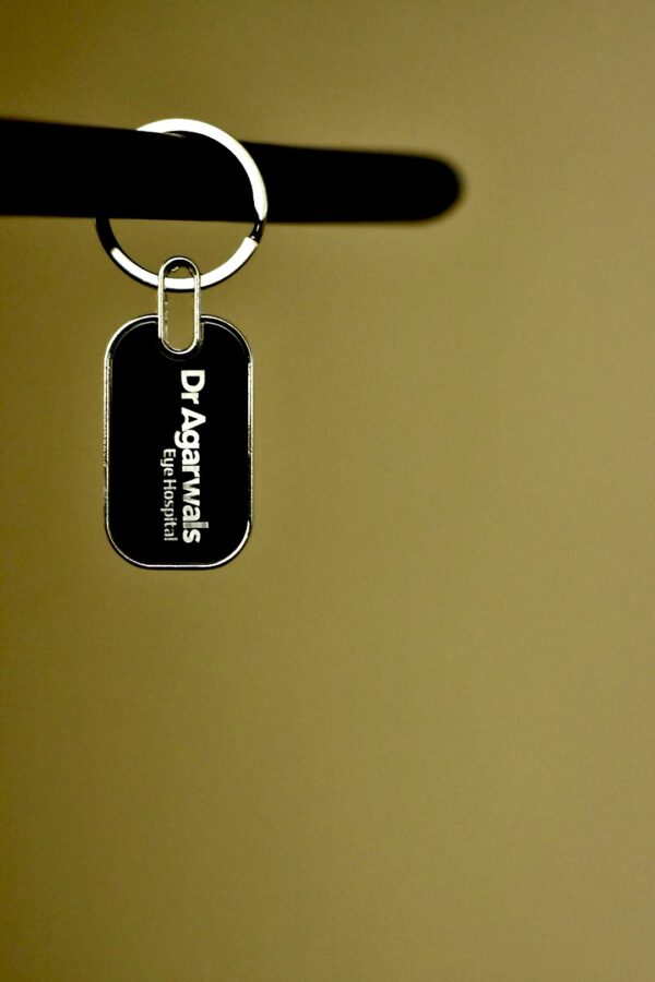 Metal Engraved Keychain - Image 2