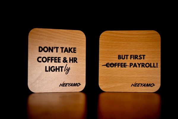 Premium Wooden Coasters - Image 2