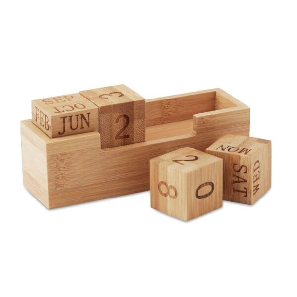WOODEN CUBE CALENDARS