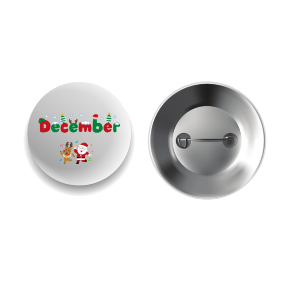 Christmas Button Badges