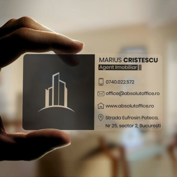 Translucent Business Cards
