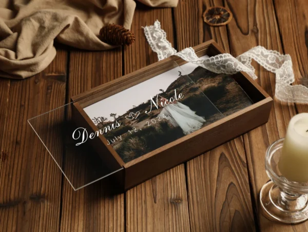 Custom Wooden Photo Box