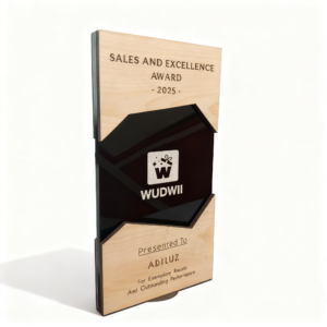 Wooden Frame Acrylic Award