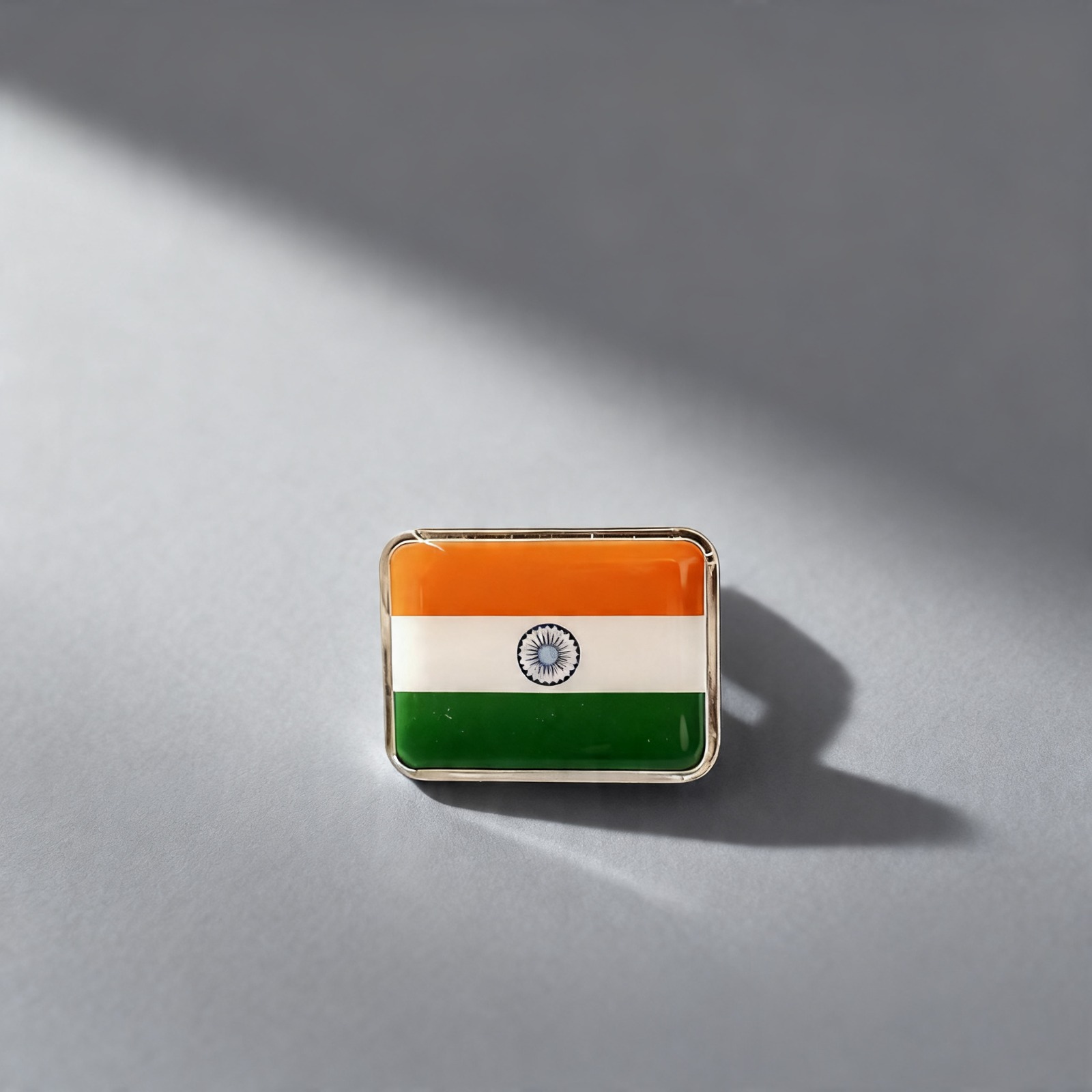 Indian Flag Badge