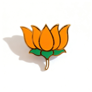 Lotus  Metal Badge