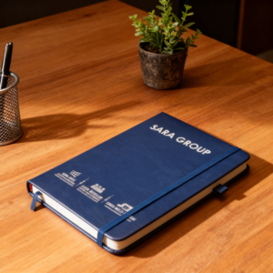 Customized Blue Diary