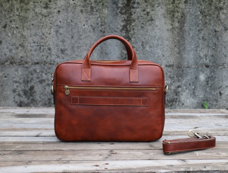 Brown Laptop Bag